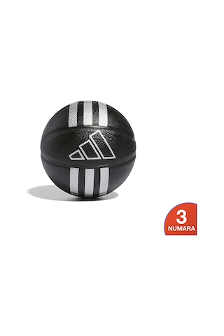 Adidas 3s Rubber Mini Basketbol Topu Hm4972 Siyah Hm4972
