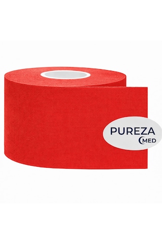 Kinesiyolojik Bandı Kırmızı/sporcu Bantı, Için Kas Bandı Su Ve Ter Geçirmez Spor Yapışkan Bant 5cmx5cm