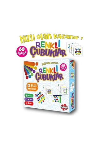 Kidsan Renkli Çubuklar Kds-9014