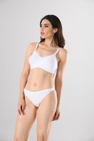 Nehirin-Iç-Giyim Mıss Fıt Kadın V Yaka Emzirme Sütyen Seamless