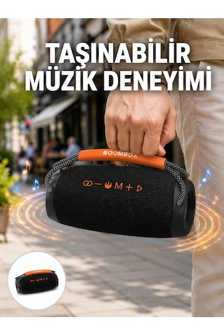 Northcity Bluetooth 5.1 Kablosuz Hoparlör - Rgb Işıklı Derin Bas Yeni Nesil