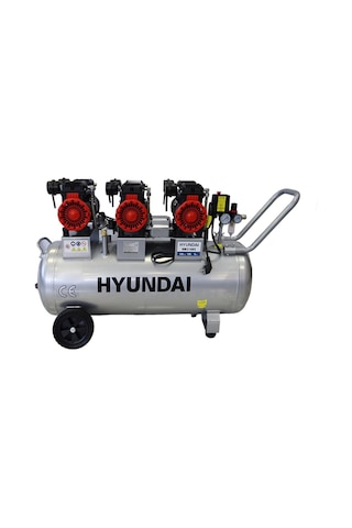 Hyundai HM3100S 6 HP Sessiz Ve Yağsız Hava Kompresörü 100 L