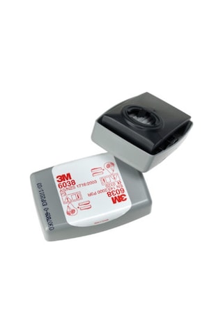 3M 6038 Organik Ozon Solo P3 Filtre 1 Çift 3M 6038 Organik Ozon Solo P3 Filtre 1 Çift