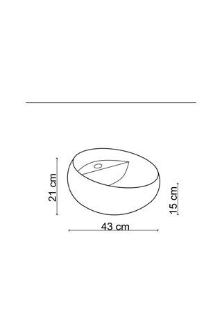 Eh-4660s Tezgah Üstü Lavabo Renkli