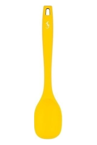 Lurch - Platin Silikon Yemek Kaşığı 28 Cm Sarı - Yanmaz, Yapışmaz, Bükülmez, Çizmez, Tat Ve Koku Bırakmaz - 240041