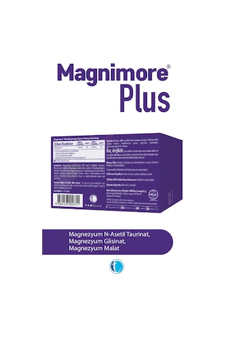 Magnimore Plus Magnezyum 120 Tablet