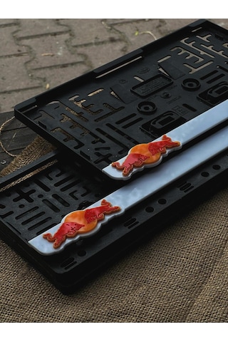 3d Redbull Takmatik Plakalık Pleksi 1 Tanesi Kare