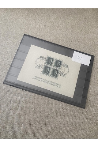 Adolf Hitler 48 Doğum Günü Damgalı Pul Bloğu 009