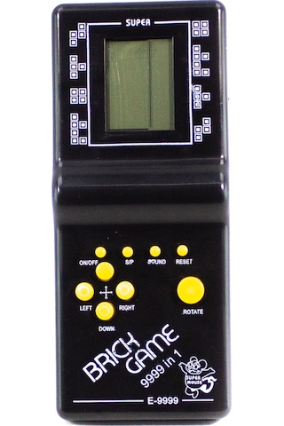 Nostaljik El Atarisi Tetris Siyah