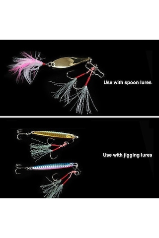 Novahub Çelik 2 Kancalı Olta İğnesi Seti - 10 Adet 18 - Balık Avı Malzemeleri