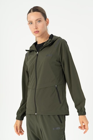 Maraton Regular Kadın Kapüşonlu Açık Haki- Tracktop Açık Haki-
