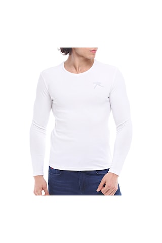 Kappa Raru Uzun Kollu T-Shirt Vesper Beyaz