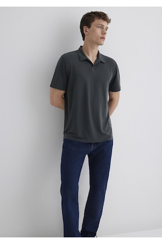 Mavi - Yeşil Polo Tişört 0613008-85370 Yeşil