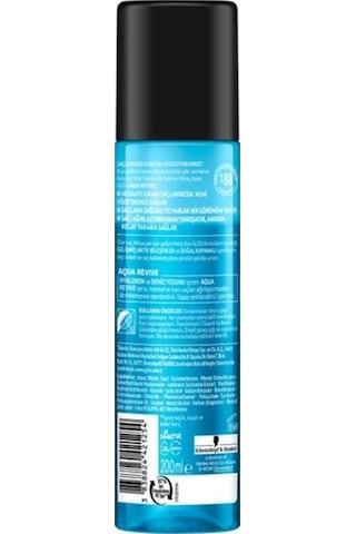 Schwarzkopf Gliss Aqua Revive Saç Bakım Kremi 200 ML