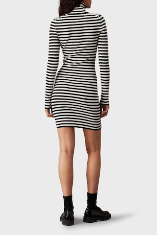 Calvin Klein Kadın Elbise J20j224150 Ybı Beyaz-siyah Beyaz - Siyah