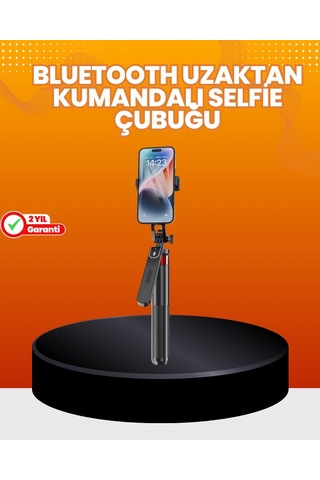 Northcity Çok Açılı Uzaktan Kumandalı Telefon Tripodu Selfie Stick