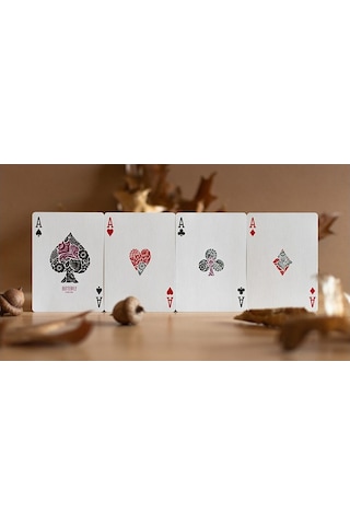 Cartamundi Butterfly Seasons Fall Marked Premium Oyun Kağıdı Limited Edition Koleksiyonluk İskambil Kartları
