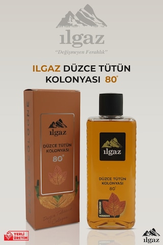 Ilgaz Elegance Series 80 Derece Düzce Tütün Kolonyası 400 ML