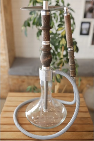 Alfeshisha Ottoman Ahşap Silver Nargile Takımı