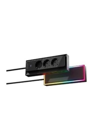 S-link Prz05 3 Soketli 2 Usb 2 Type-c Pd20 2m 306 Joule Tam Bakır Gaming Siyah Akım Korumalı Priz K