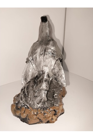 Kurt Tütsülük Dekoratif Uluyan Kurt Konik Tütsü Hediyeli