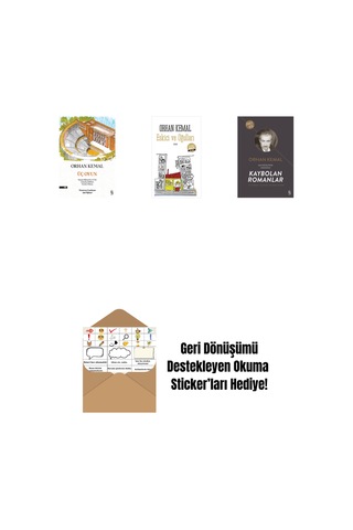 Üç Oyun + Eskici Ve Oğulları Midi Boy + Kaybolan Romanlar + Okuma Sticker'ları