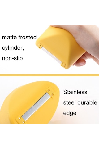 Sones Mutfak Sıçrama Dayanıklı Paslanmaz Çelik Ev Meyve Soyucu