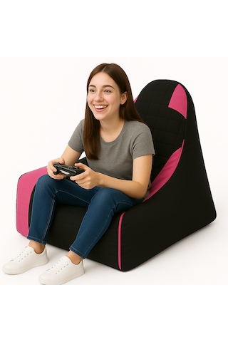Xxl Oyuncu Koltuğu Pembe - Siyah