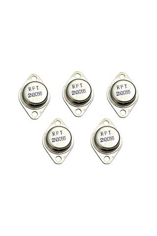 5 Adet Rft 2n3055 Transistör Npn To-3 60v 15a