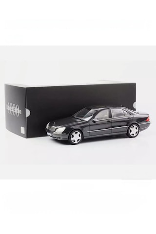 Norev 1:18 1999 Mercedes Benz S Classs S55 Amg W220 Füme Renk Model Araba