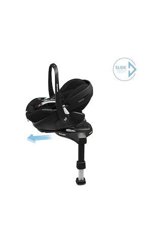 Maxi-Cosi Pebble 360 Pro Dünyanın Ilk Kızaklı, Araç Dışına Çıkabilen Adac'lı 360 Dönebilen Tam Yatabilen Isofix Bazalı Ana Kucağı ve Bebek Oto Koltuğu 0- 13 kg Twillic Black