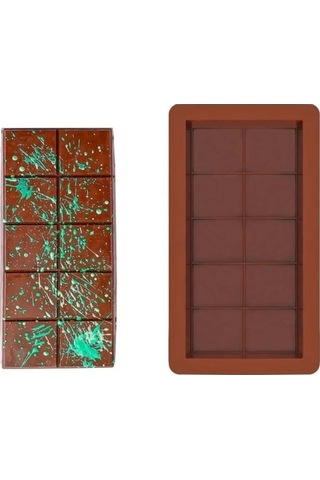 Silikon Dubai Çikolata Kalıbı Renkli