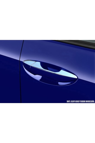 S-dizayn Toyota Corolla Krom Kapı Kolu Yarım Model 8 Prç. 2013-2018