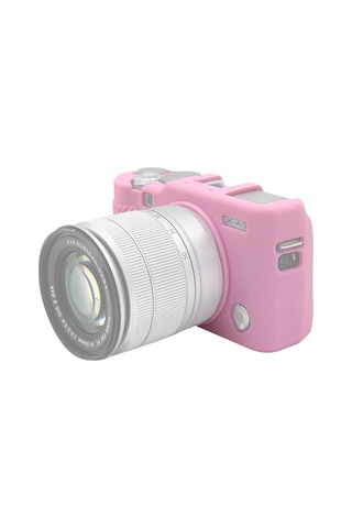 Puluz Soft Silicone Protective Case For Fujıfılm X-a3 / X-a10 Pink