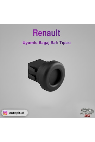Renault Uyumlu Bagaj Rafı Tıpası 2 Adet