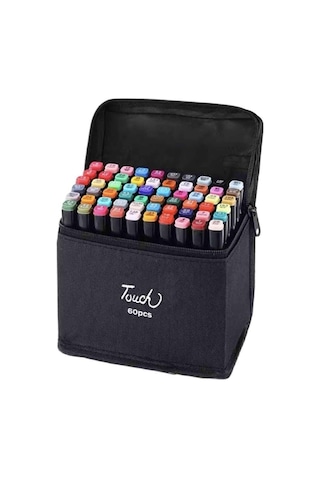 Valkyrie Touch Art Çift Taraflı Marker Kalem Seti 60 Adet