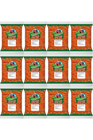 Orti Kırmızı Mercimek 1 Kg. X 12 Adet