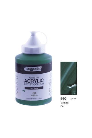 Bigpoint Akrilik Boya 500 Ml Viridian 560