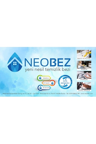 Neobez 40X40 50 Yaprak 10'Lu Paket Neobez