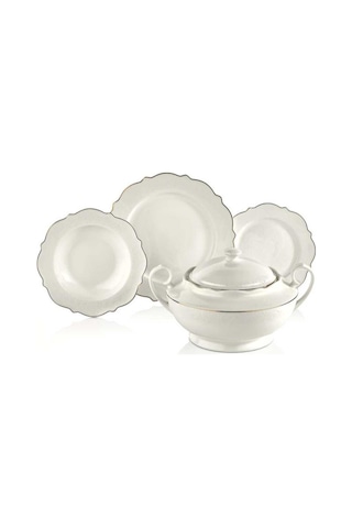 KORKMAZ A8241 ELİZA COLL.60 PRÇ YEMEK TAKIMI