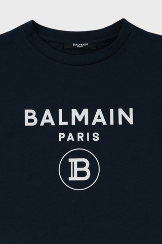 Balmain Çocuk T Shirt 6m8701 Mx030 621bc Lacivert Lacivert