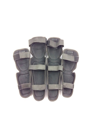 Shenzhen Xin Xin 4 Adet/sn Motosiklet Diz Ve Dirsek Koruyucu Pedler Motokros Pateni Diz Koruyucuları Sürme Koruyucu Dişliler Pedleri Koruma Siyah