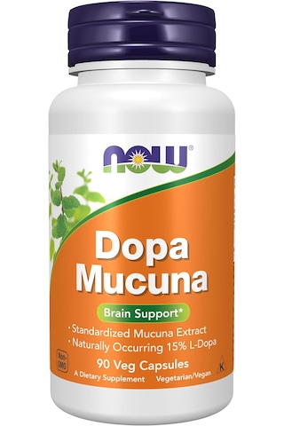 Now Supplements, Dopa Mucuna, Standardized Mucuna Extract With Na