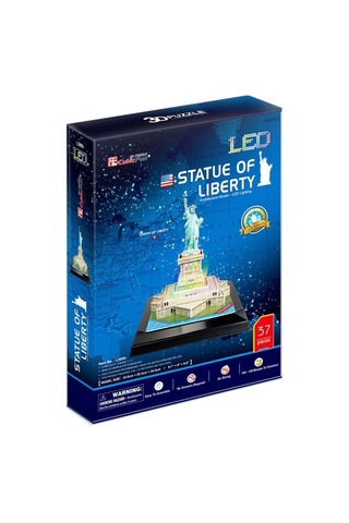 Cubic Fun 37 Parça 3D Puzzle Özgürlük Anıtı