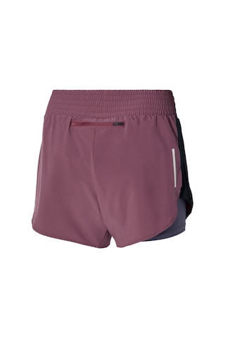 2ın1 4.5 Kadın Şort Bordo Çok Renkli