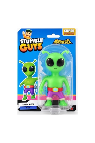 Stumble Guys Süper Esnek Green Alien İle Eğlence Başlıyor 3+ Yaş