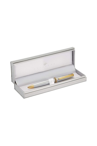 Steelpen Planet Serisi 0028t Krom Gold Tükenmez Kalem Çok Renkli