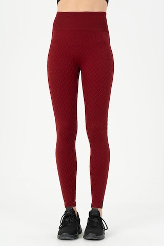 Maraton Seamless Kadın Bordo- Tayt Bordo-