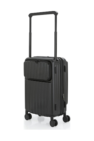 Mçs Baggaj V2402 Pc Kabin Boy Laptop Valizi Siyah