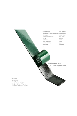 Çift Taraflı Süngerli Bant Güçlü Yapıştırma 10Mm 10Mt